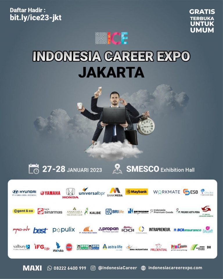 Poster Jakarta 2023 Jadwal Event Info Pameran Acara Promo Terbaru