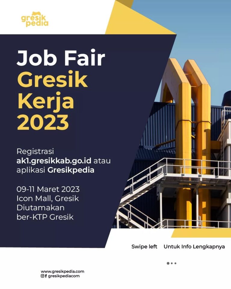 Jobfair Gresik Kerja Maret 2023 Jadwal Event Info Pameran Acara