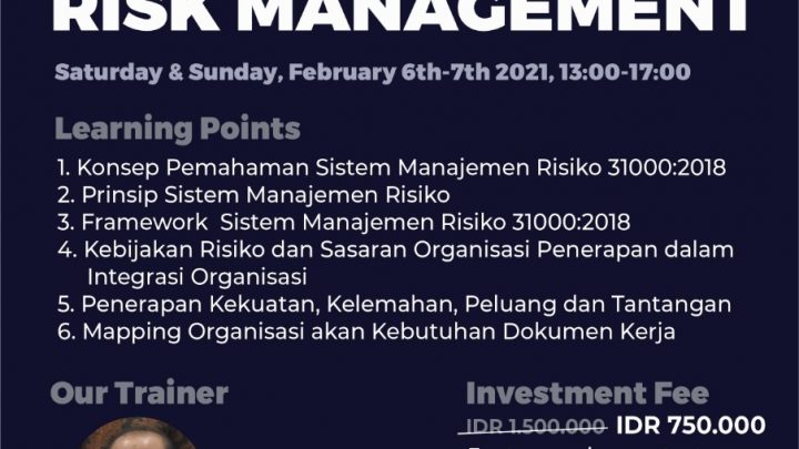 Training ISO 31000 Risk Management System