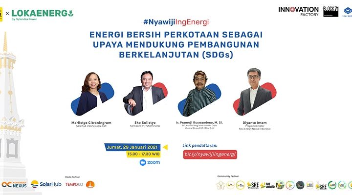 Nyawiji Ing Energi: Energi Bersih perkotaan sebagai upaya mendukung pembangunan berkelanjutan (SDGs)