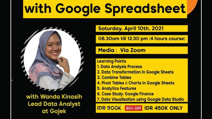 Basic Data Analysis with Google Spreadsheet Workshop