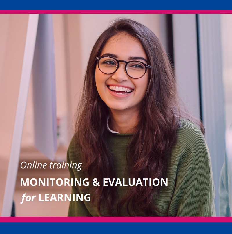 Online training course "Monitoring & Evaluation For Learning " 