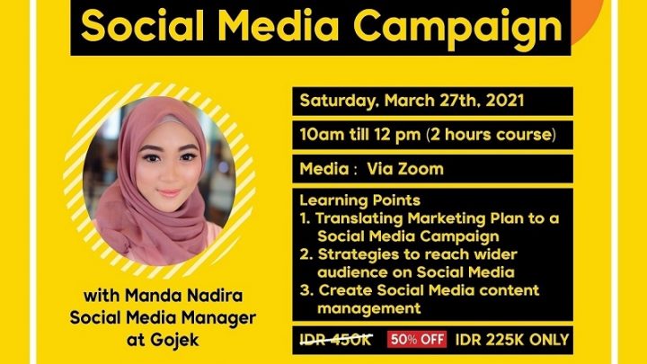 Creating Impactful Social Media Campaign – Online Class