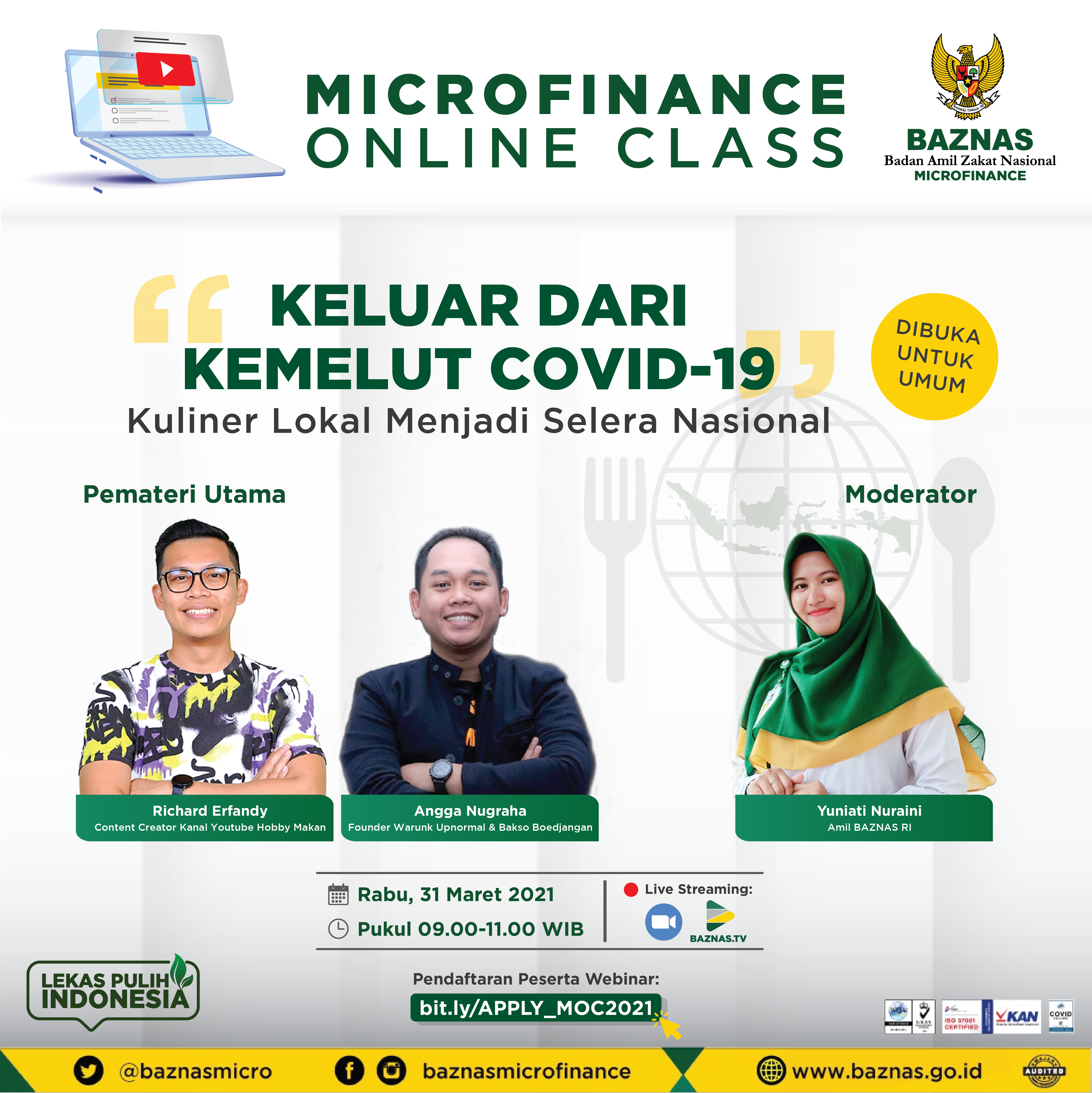 Microfinance Online Class 2021 - Keluar dari Kemelut Covid-19