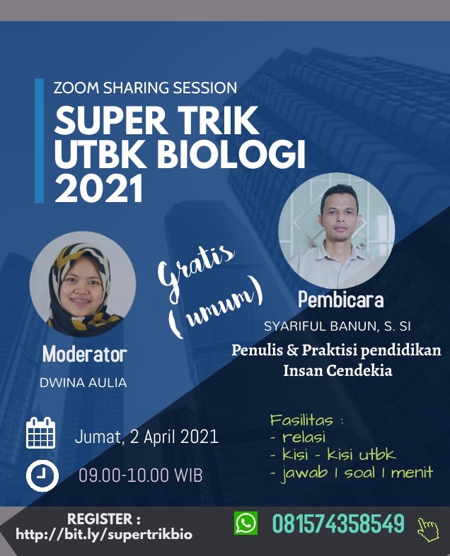 "Supertrik UTBK BIOLOGI 2021" 