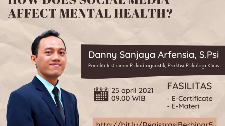 WEBINAR “HOW DOES SOCIAL MEDIA AFFECT MENTAL HEALTH?”