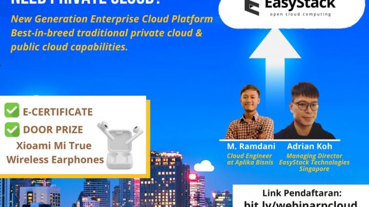 WEBINAR – WHAT IS PRIVATE CLOUD? WHY INDONESIAN COMPANIES NEED PRIVATE CLOUD?