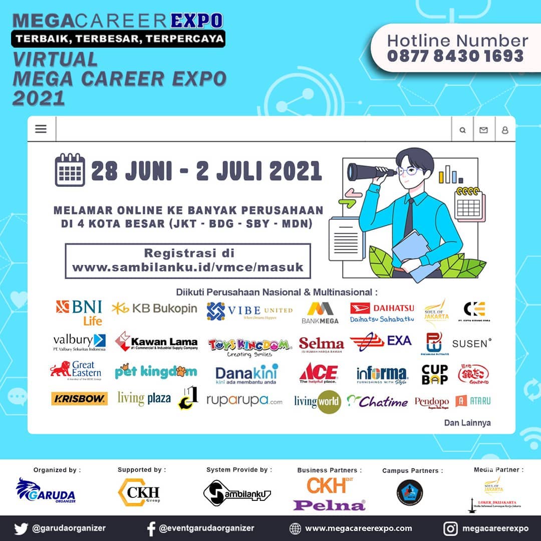 Virtual Mega Career Expo - Juni 2021
