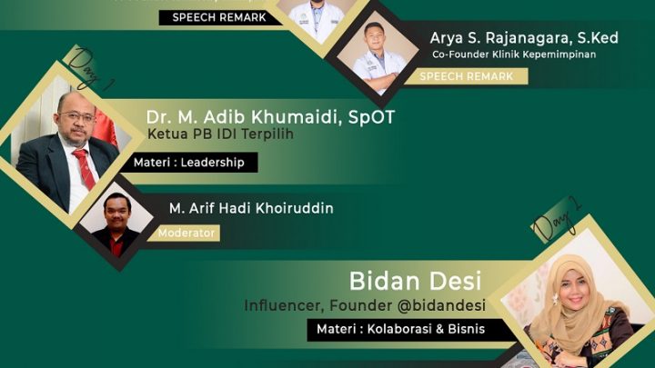 Webinar Klinik Kepemimpinan (Urgensi Kolaborasi Interprofesi Kesehatan)