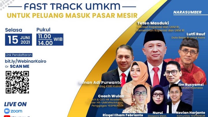 WONDERFUL INDONESIA – Fast Track UMKM Untuk Peluang Pasar di Mesir