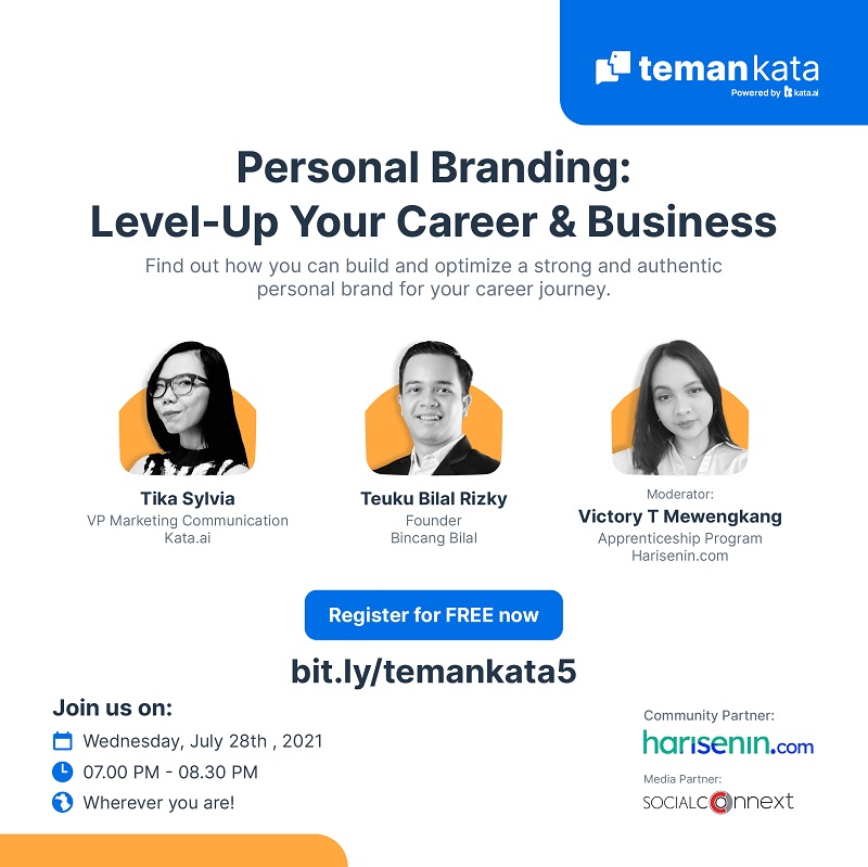 Webinar Personal Branding: Level-Up Your Career & Business 