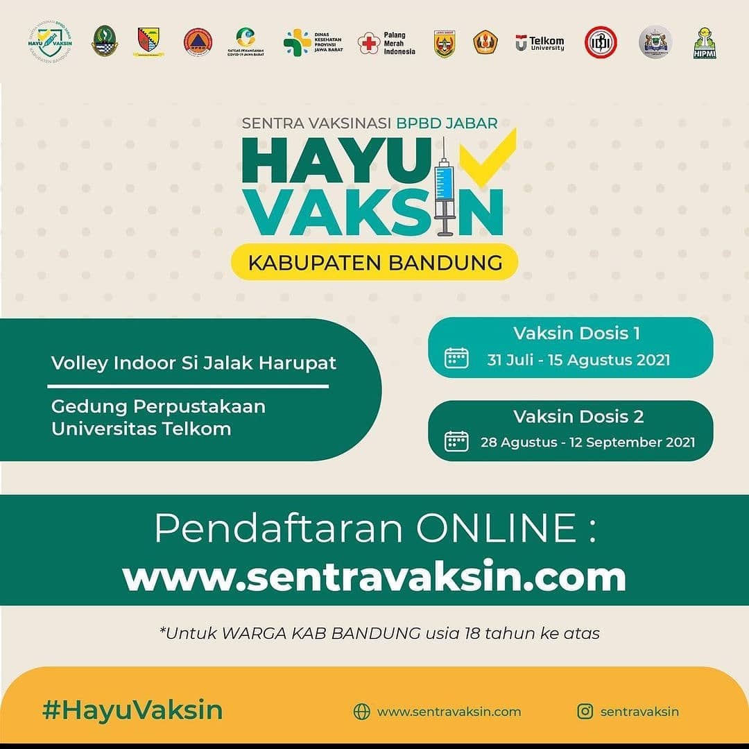 Hayu Vaksin! Kabupaten Bandung
