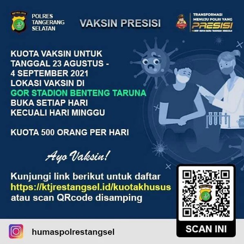 Vaksin Presisi - Tangerang Selatan