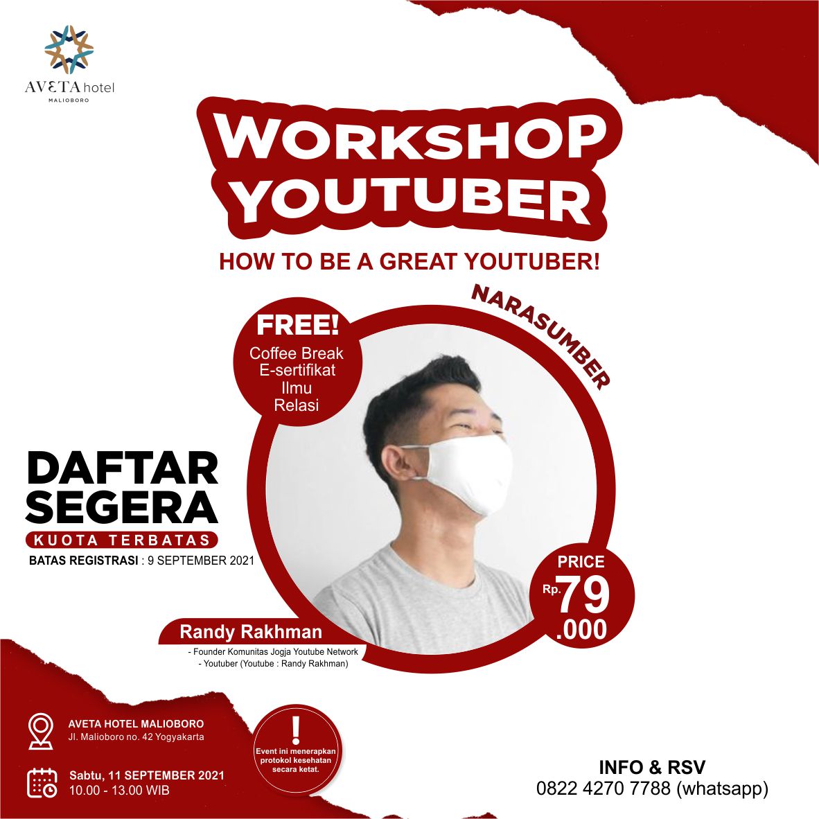 Workshop Youtuber 