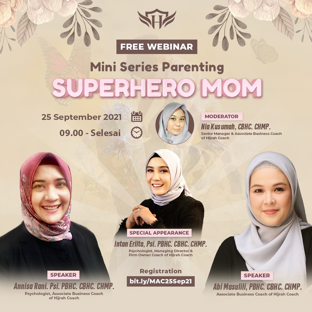 Free Webinar Mini Series Parenting "Superhero Mom"