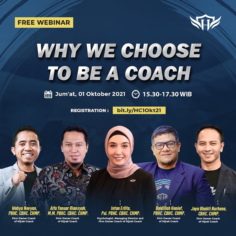 Webinar Gratis "Why We Choose To Be A Coach?"