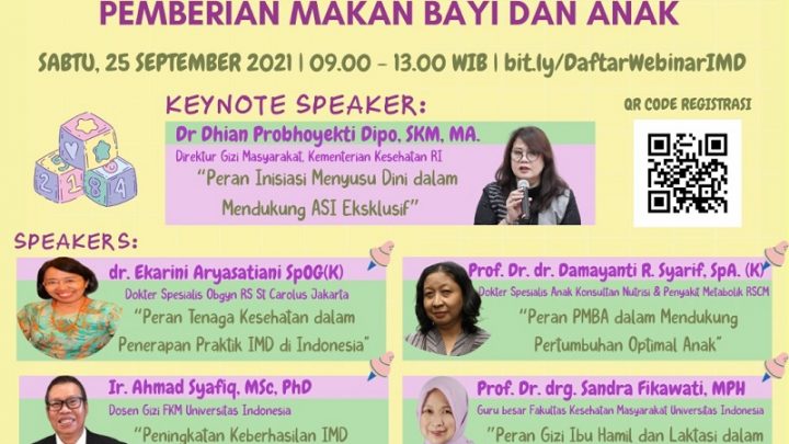 Webinar Gizi dan Kesehatan [Pusat Kajian Gizi dan Kesehatan (PKGK) FKM UI]