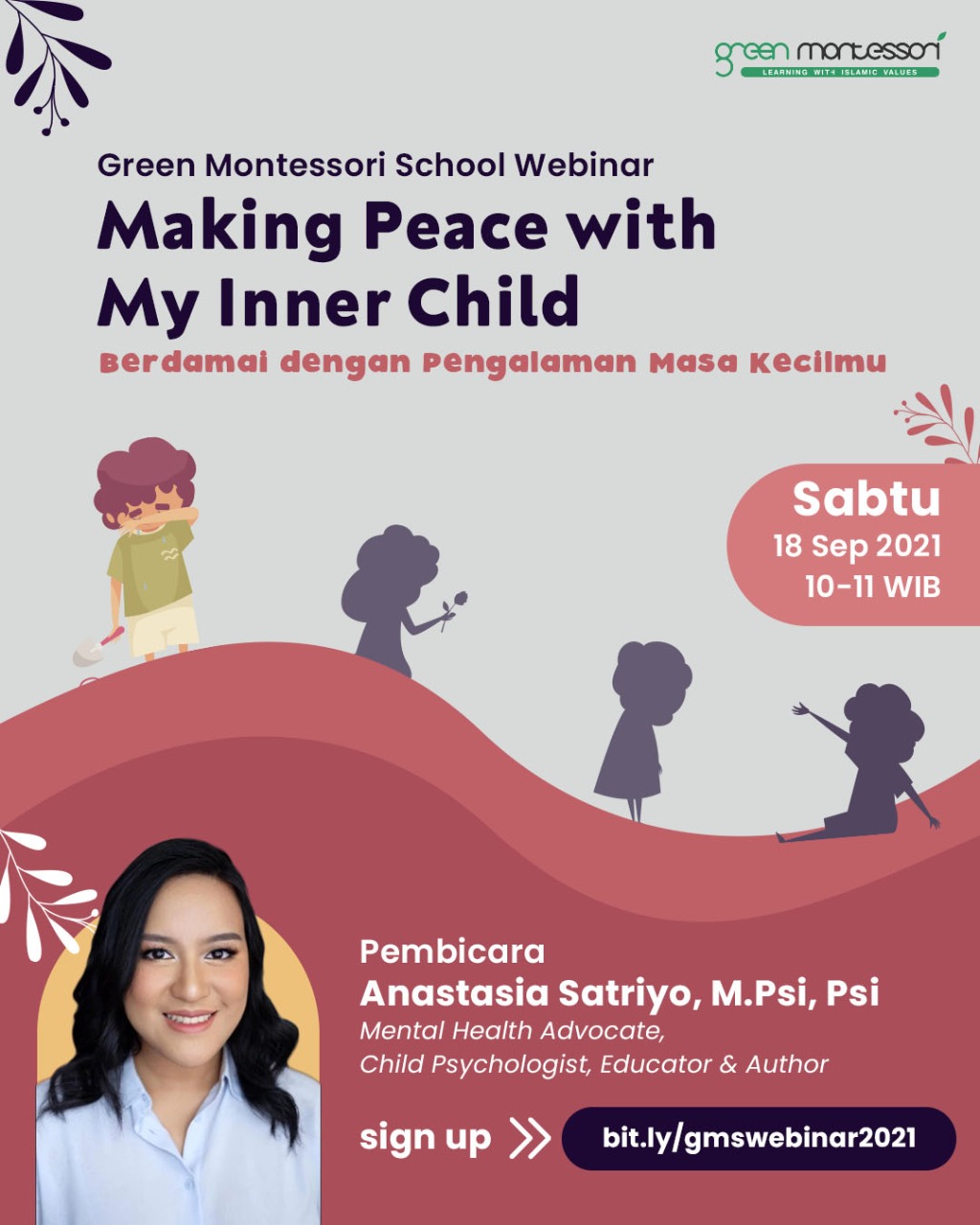 "Making Peace with My Inner Child, Berdamai dengan Pengalaman Masa Kecilmu" 