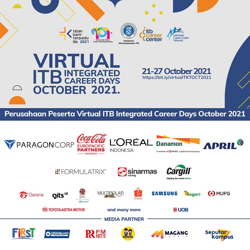 Virtual ITB Integrated Career Days October 2021 