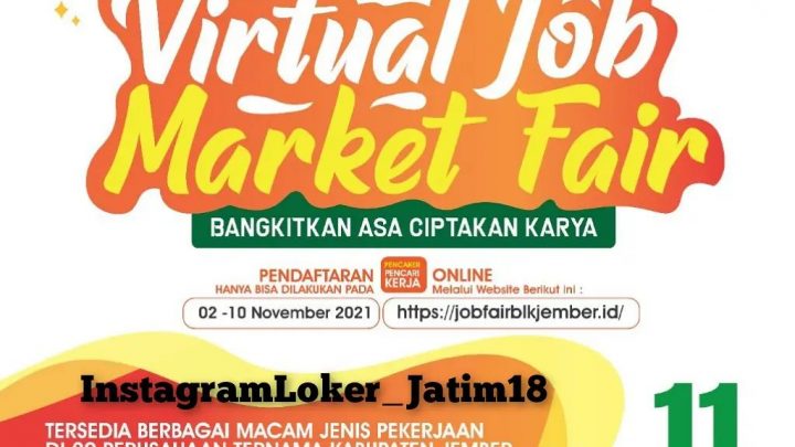 Virtual Job Market Fair Jember