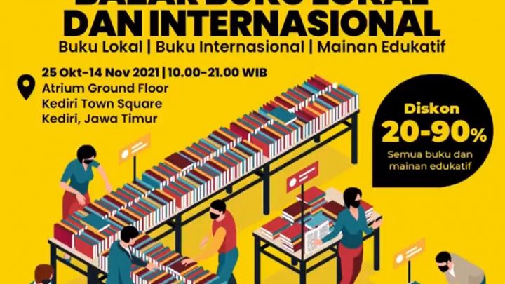 Bazar Buku Lokal dan Internasional – Kediri