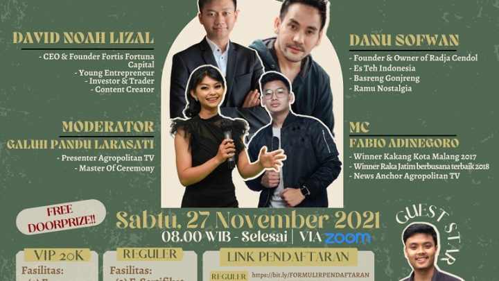Seminar Nasional 2021 “New Strategies on Business and Investment for The Next Level of Life”