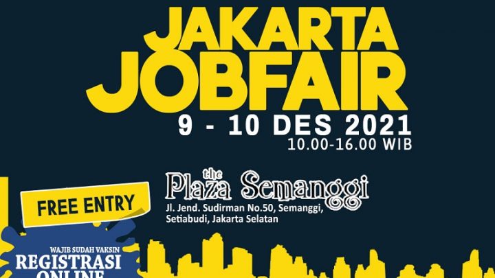 JOBFAIR New Normal 2021 SUDINAREKTRANS Jakarta Selatan