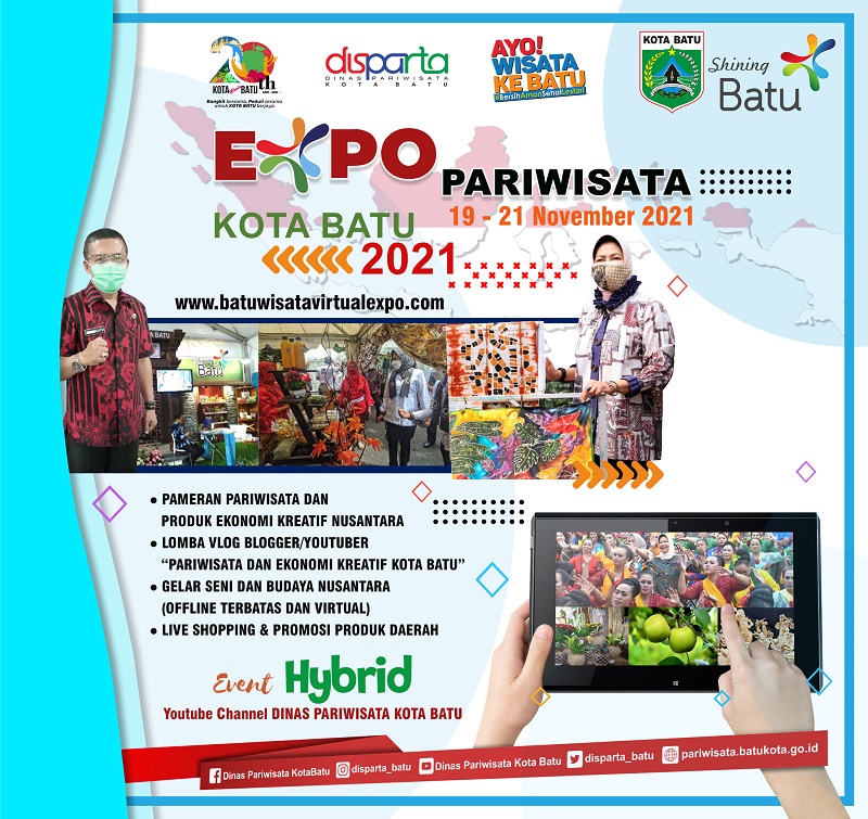 EXPO PARIWISATA KOTA BATU 2021 HYBRID EVENT