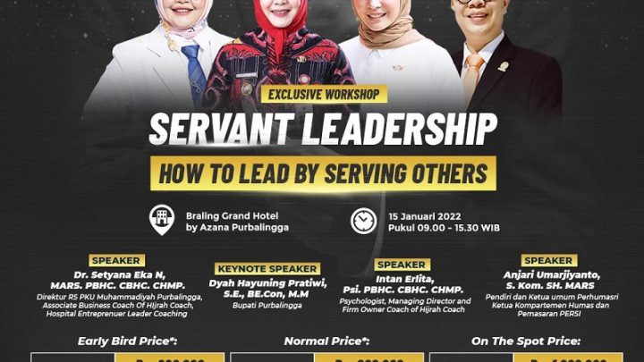 [Exclusive Workshop] Servant Leadership – How to Lead by Serving Others