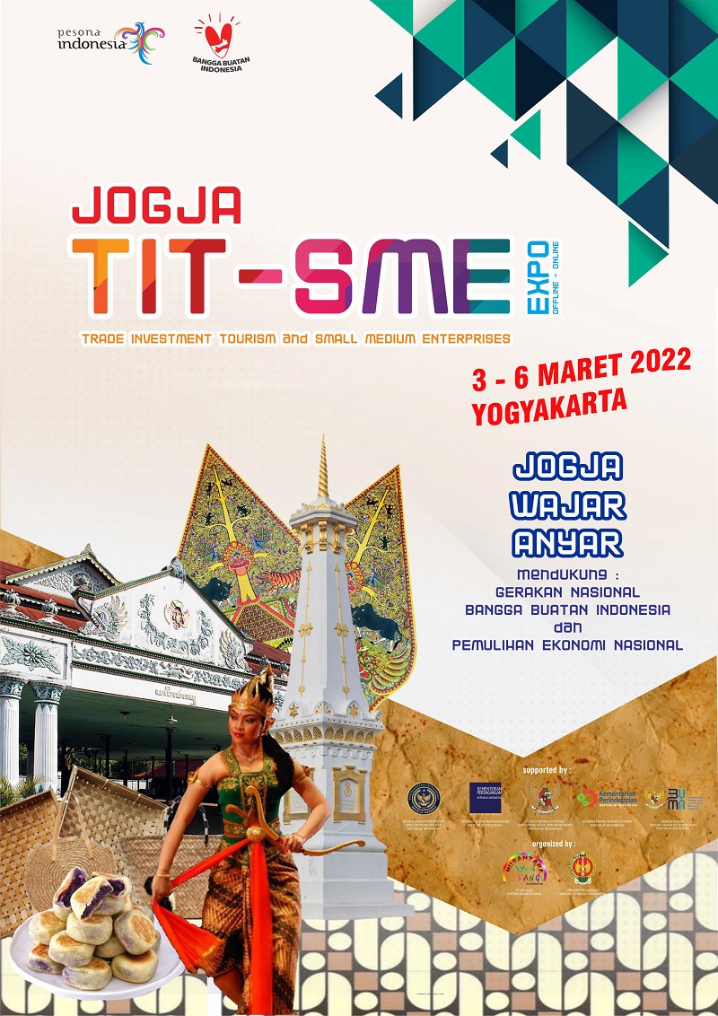 JOGJA EXPO 2021 (Pameran Pariwisata, Investasi, Perdagangan, UKM, Perikanan dan Pertanian)