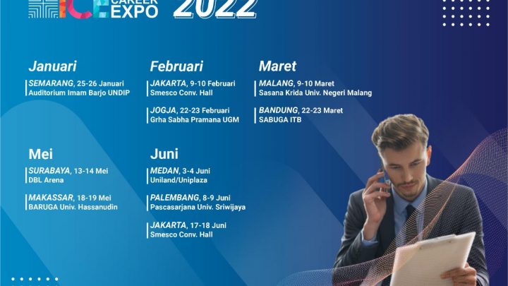 JADWAL INDONESIA CAREER EXPO 2022