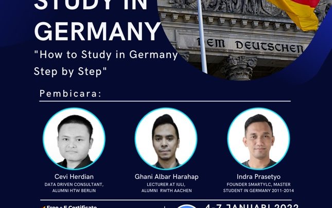 Webinar : How to Study in Germany step by step