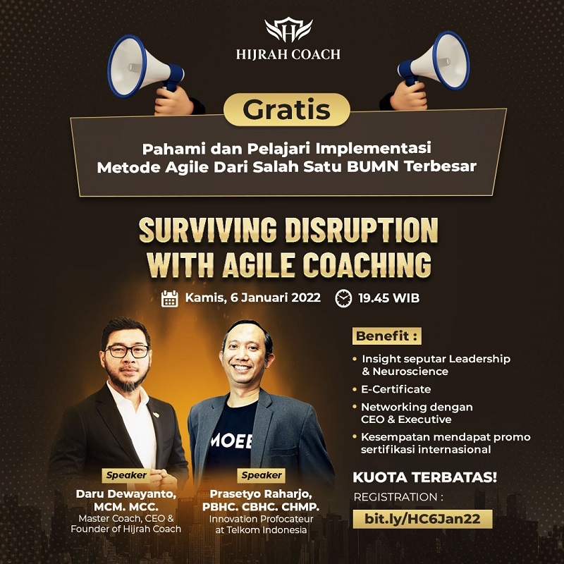 [Free Webinar] Surviving Disruption With Agile Coaching