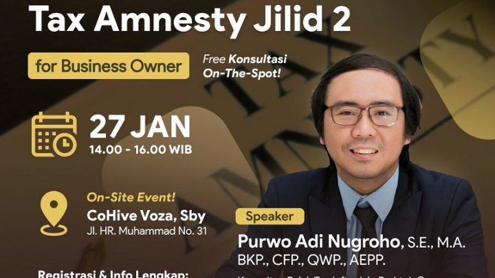Workshop & Konsultasi Tax Amnesty Jilid 2