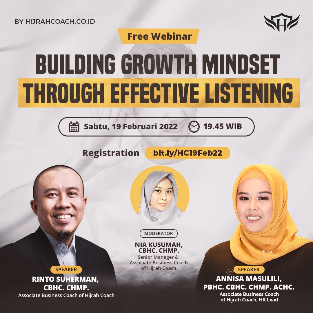 [Free Webinar] Building Growth Mindset Through Effective Listening