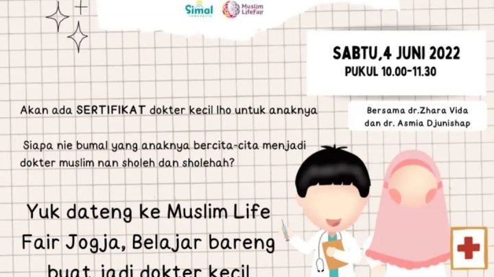 Kids Corner Muslim Life Fair 💊 MENJADI DOKTER KECIL 💉