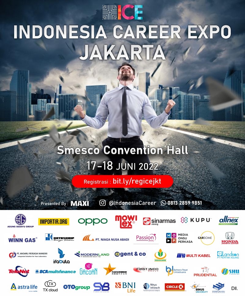 INDONESIA CAREER EXPO KOTA JAKARTA - JUNI 2022