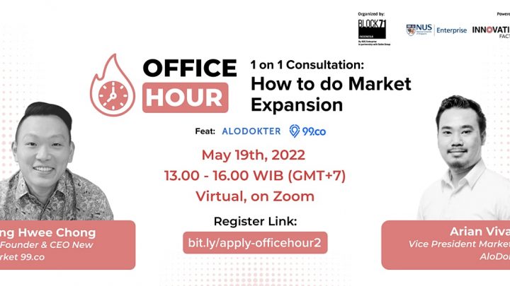 Office Hours “1on1 Consultation How to do Market Expansion” (May 19, 2022)