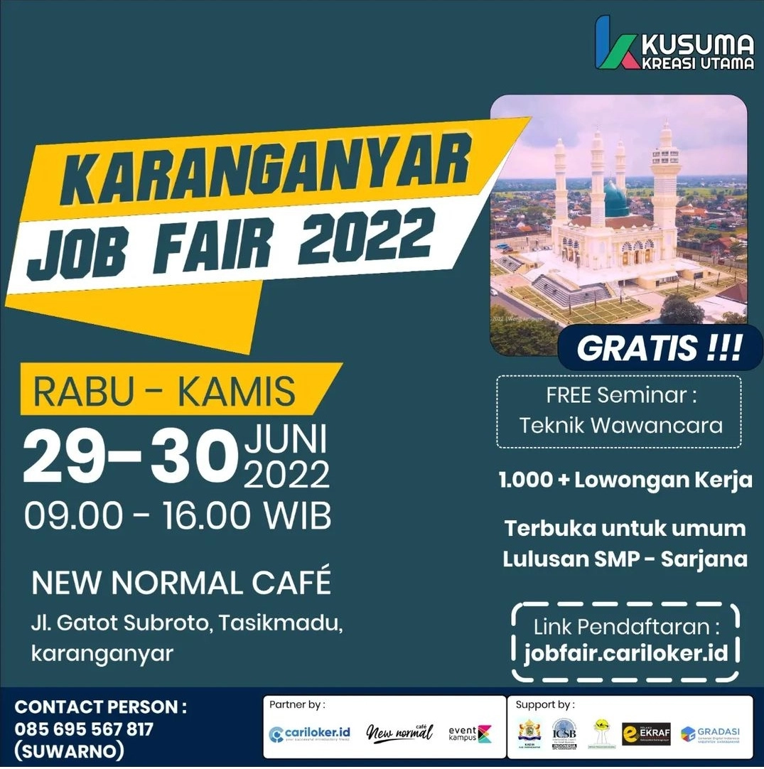 Karanganyar Job Fair - Juni 2022