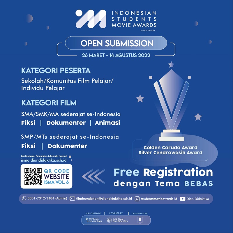 Festival Film Pendek Pelajar Tingkat Nasional - Indonesian Students Movie Awards (ISMA)