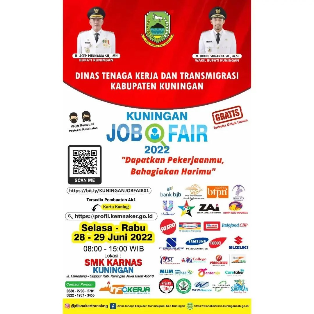 Kuningan Job Fair - Juni 2022