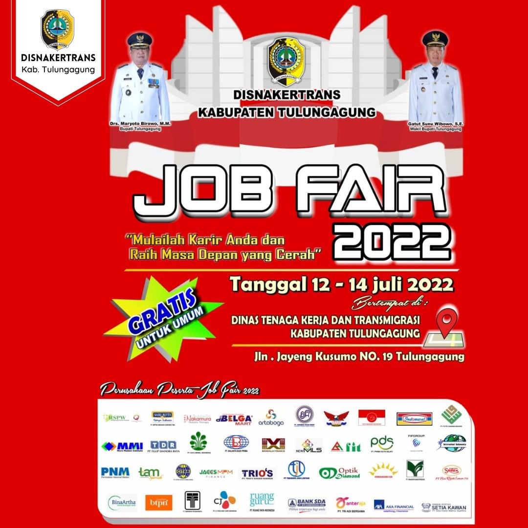 Job Fair Tulungagung - Juli 2022