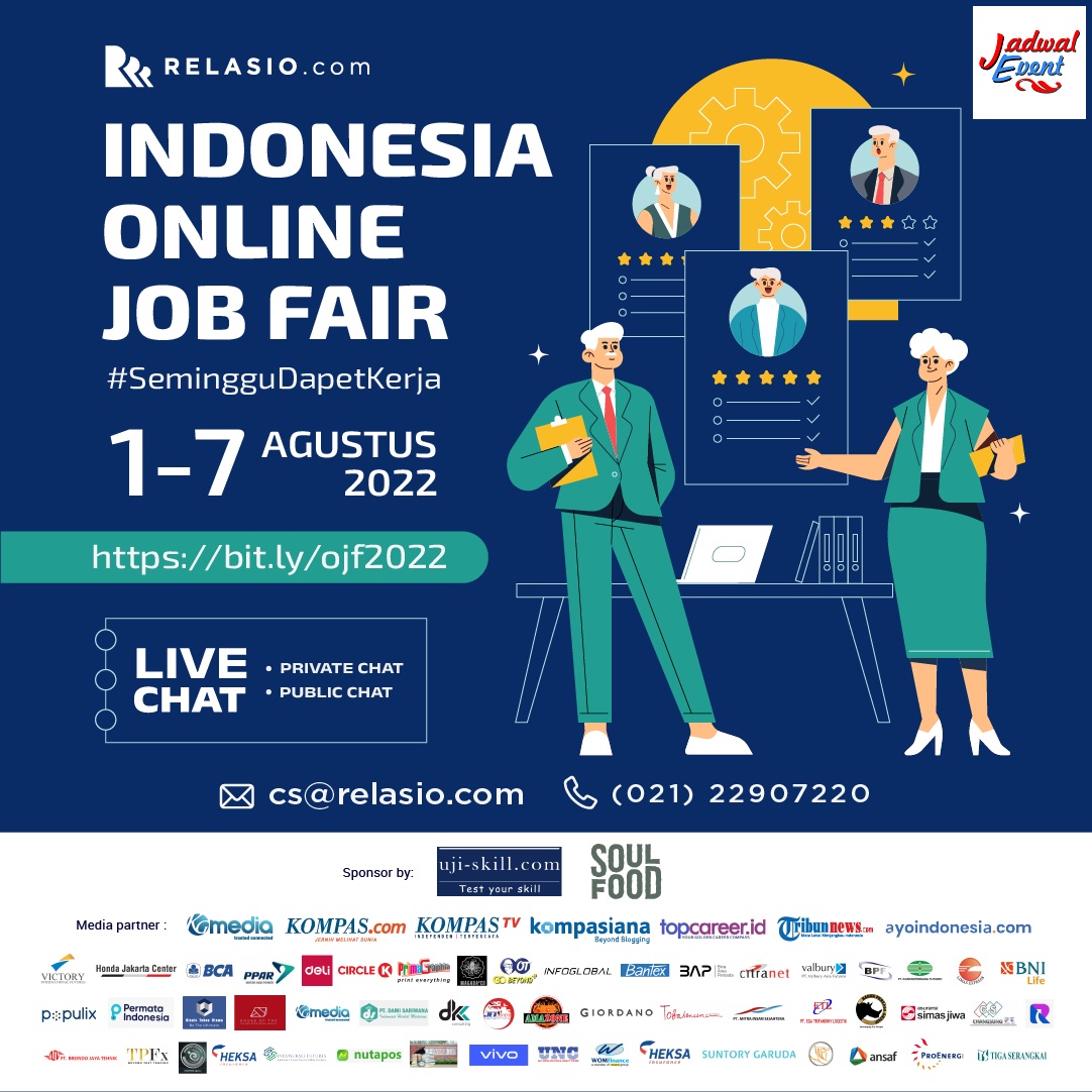 INDONESIA Online Job Fair #seminggudapetkerja 