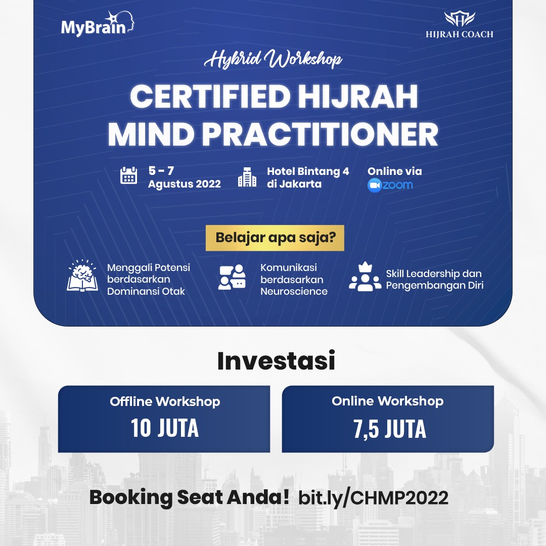 Certified Hijrah Mind Practitioner Hybrid Workshop