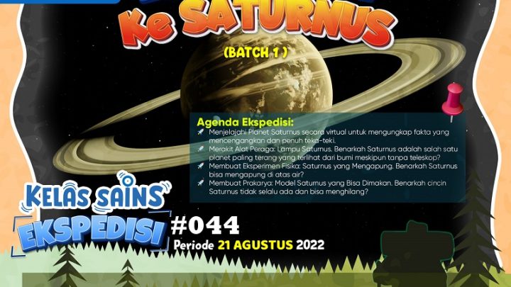 Planet Sains Present KELAS SAINS EKSPEDISI (044): EKSPEDISI KE SATURNUS