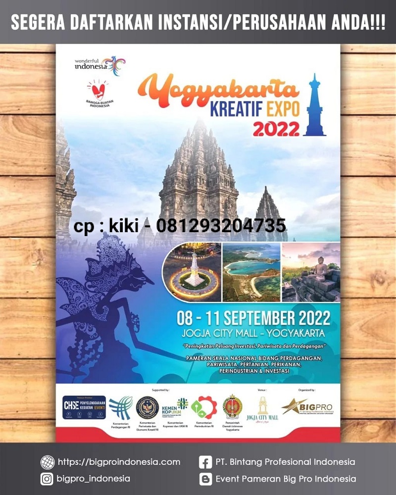 Yogyakarta Kreatif Expo 2022 