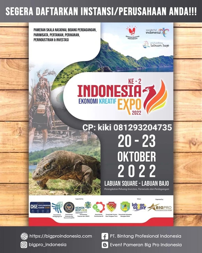Indonesia Ekonomi Kreatif Expo (2nd) 2022 