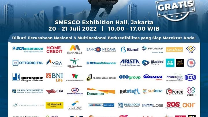 Mega Career Expo 2022 Jakarta – Juli 2022