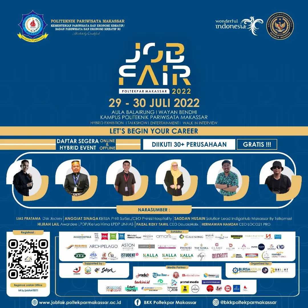 Job Fair Poltekpar Makassar 2022
