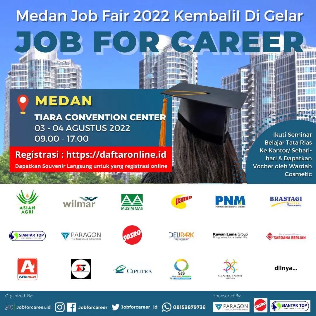 Medan Job Fair - Agustus 2022